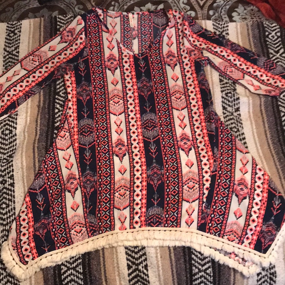 Orange Creek Floral Dress